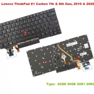 Bàn phím laptop Lenovo Thinkpad X1 Carbon Gen 7th 8th (2019 2020) (CORE I THẾ HỆ 9,10) (BH 6TH)