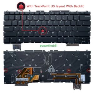 Bàn phím laptop Lenovo ThinkPad Z13 Gen 1, Thinkpad Z13 Gen 2, Type 21D2 21D3, SN21E18443-0C (CÓ ĐÈN, BH 6TH)