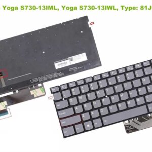 Bàn phím laptop Lenovo Yoga S730-13IWL, S730-13IML, Ideapad 730S-13IML, 730S-13IWL (CÓ ĐÈN, BH 6TH)