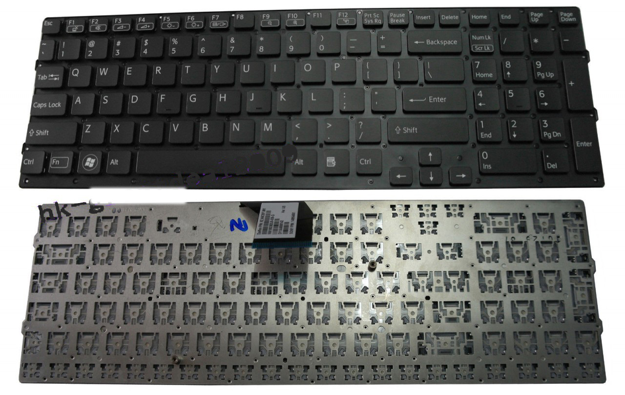 Bàn phím laptop Sony Vaio VPCCB – CB ĐEN