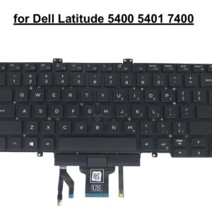 Có sẵn bàn phím laptop Dell Latitude 5400 5401 5402 5410 7400 7410 (ĐÈN, CHUỘT)