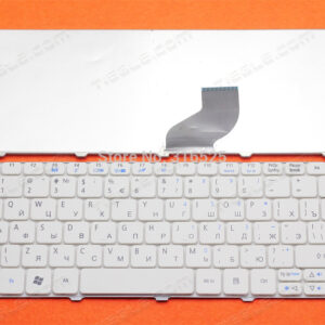 Bàn phím laptop Acer Aspire One 521 522 532 533 D255 D257 D260 D270 D532 N57 NAV50 NAV51 NAV70 PAV70 ZE6 ZE7 – D255/532 TRẮNG