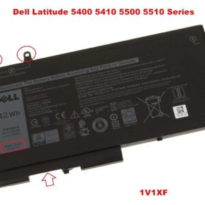Pin laptop Dell Latitude 5400 5410 5500 5510, 01V1XF XV8CJ NGẮN 42WH (ZIN) – 3 CELL