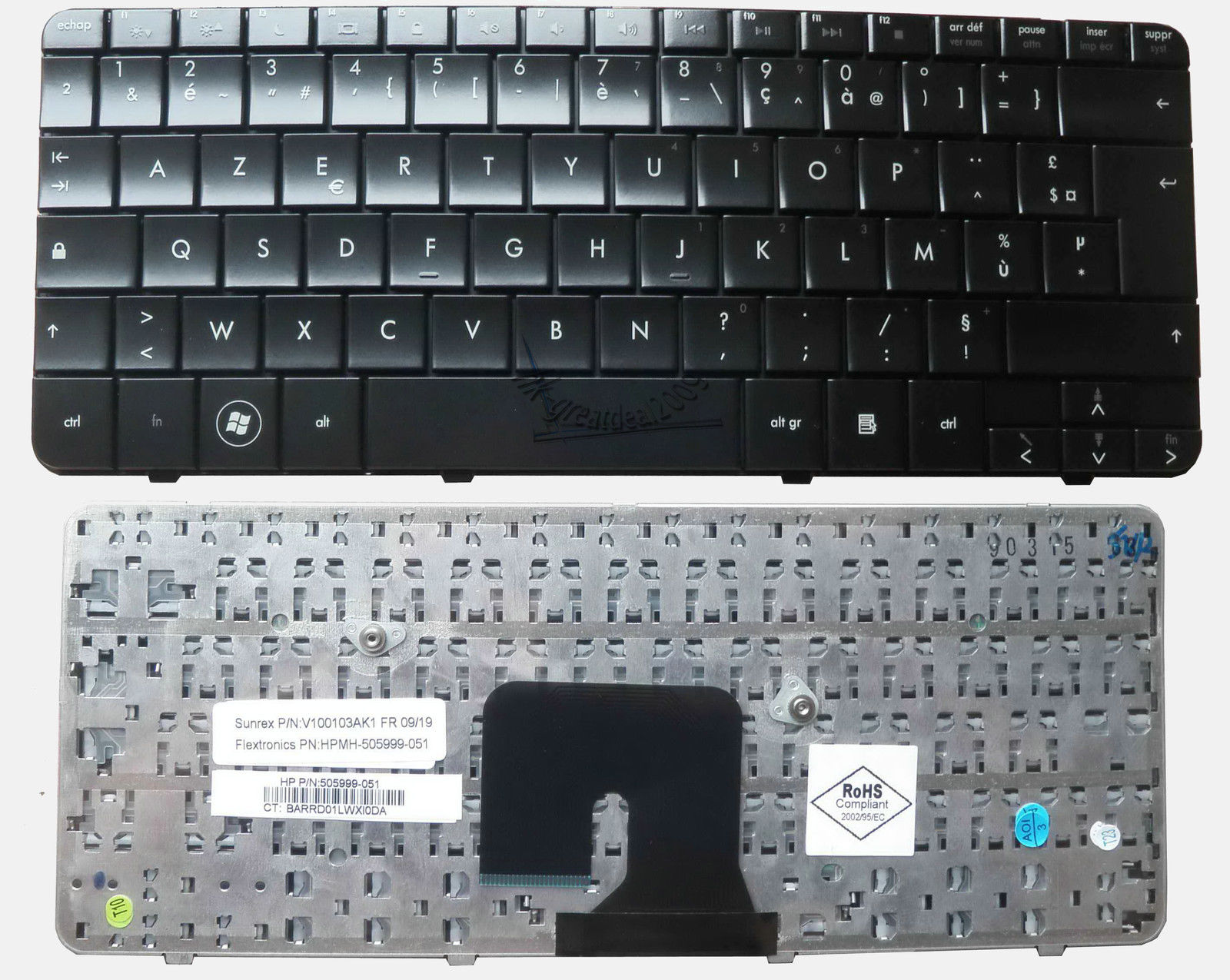 Bàn phím laptop HP Pavilion DV2 DV2-1000, DV2-1100, DV2-1200 – DV2