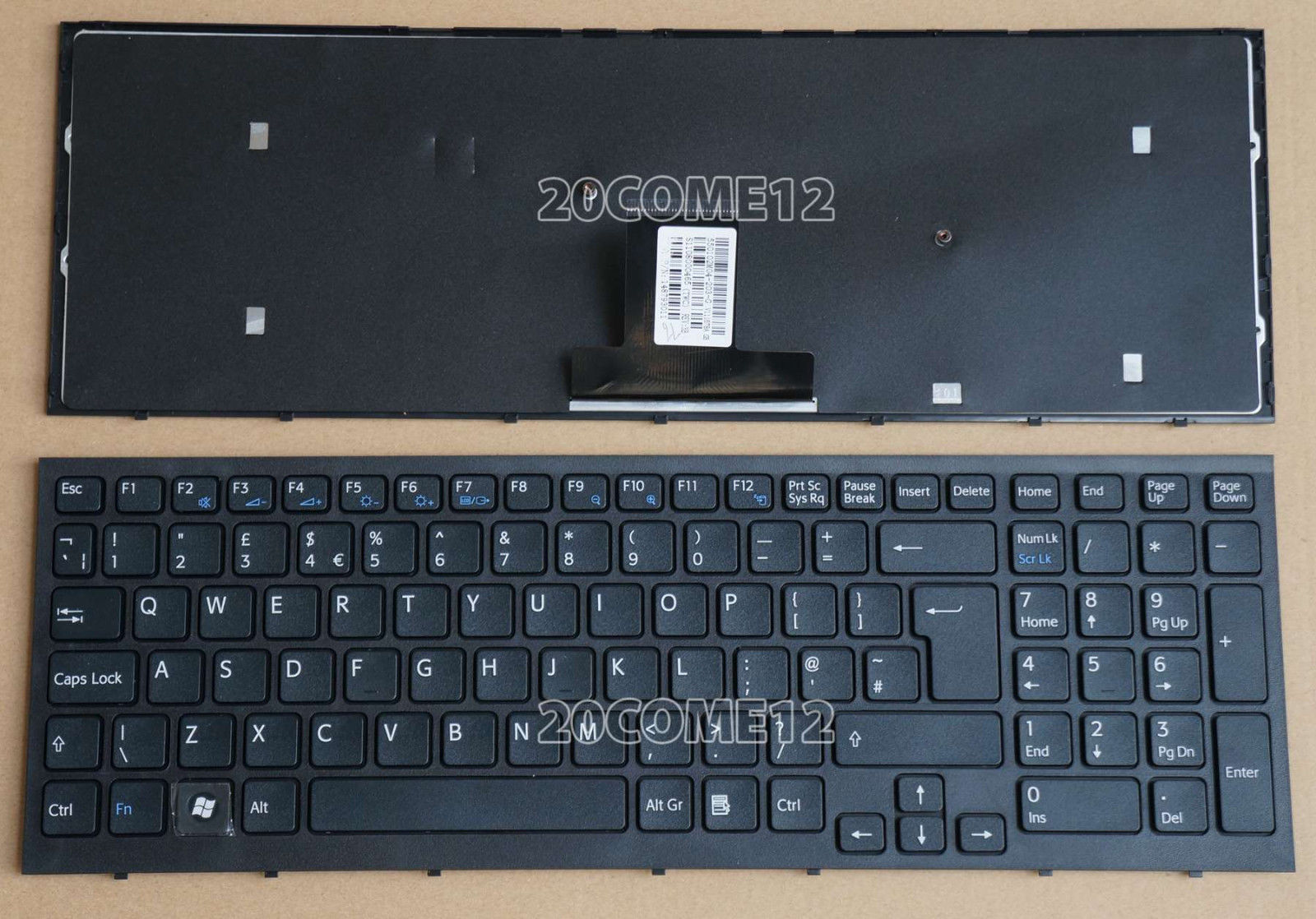 Bàn phím laptop Sony Vaio VPCEB – EB ĐEN