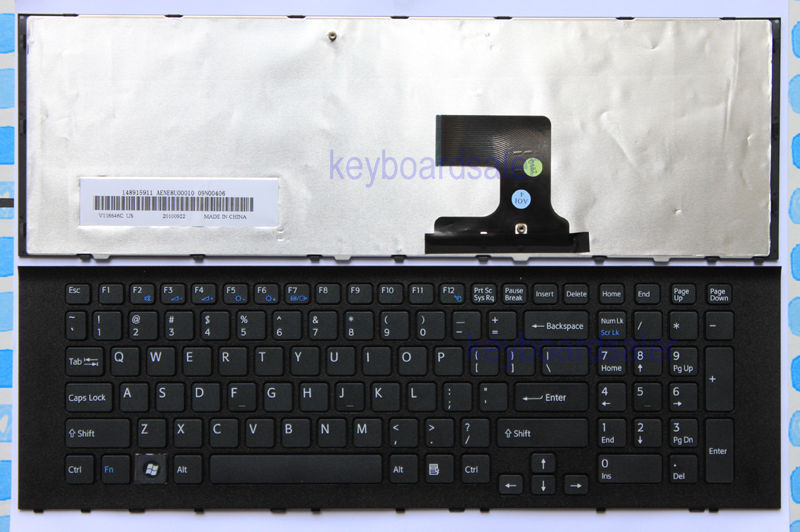Bàn phím laptop Sony Vaio VPCEF – EF ĐEN