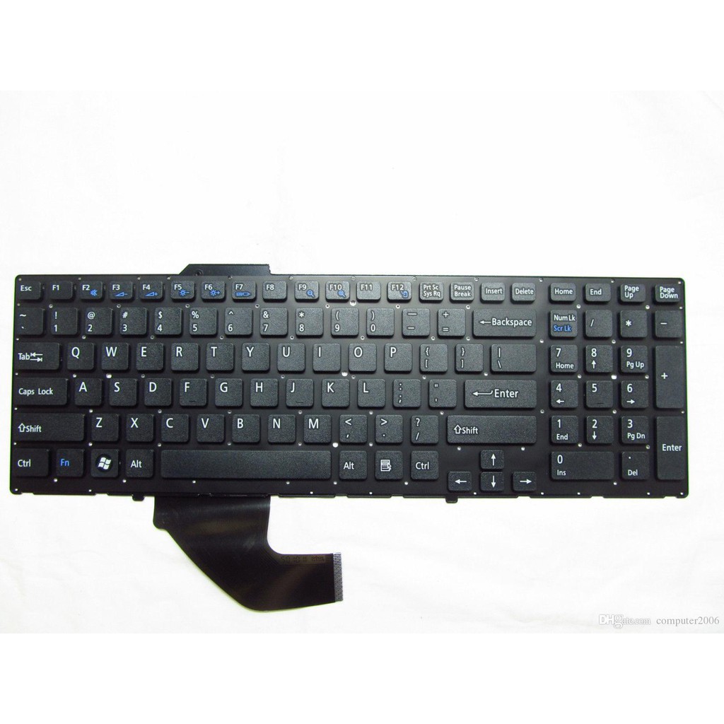 Bàn phím laptop Sony F119 CÓ ĐÈN