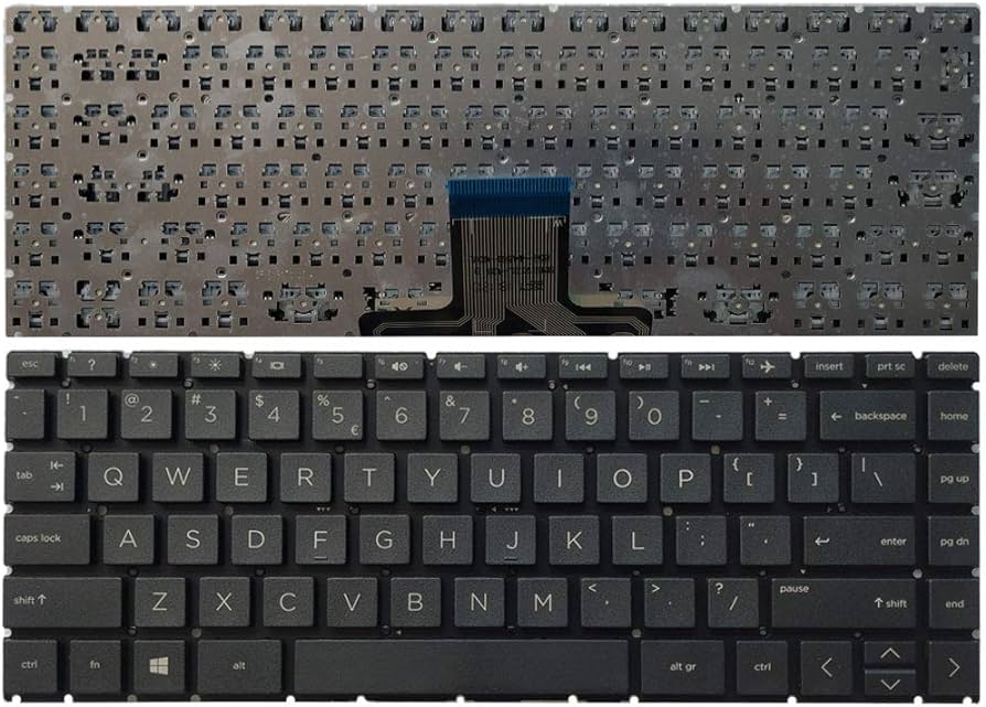 Bàn phím laptop HP 14-ce000, 14-cf000, 14s-cf000, 14-cr000, 14s-cr000, 14-ck000, 14-cm000, 14-da000, 14-df000, 14s-df000, 14-dh000, 14-dk000, 14s-dk000, 14-ma000, 14-dg000, 340s G7 ĐEN (ZIN)