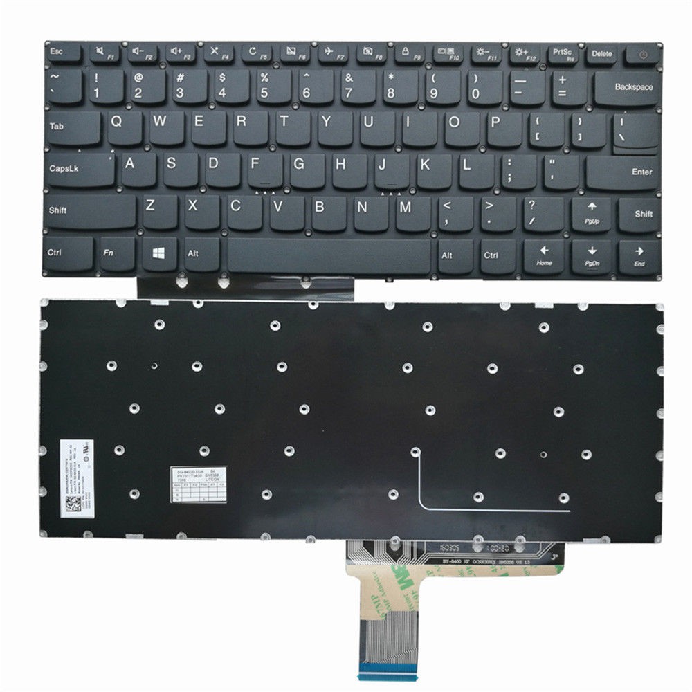Bàn phím laptop Lenovo Ideadpad 110-14, 110-14AST, 110-14IBR – 110-14IBR CÁP GIỮA (ZIN) (CÓ NÚT NGUỒN)