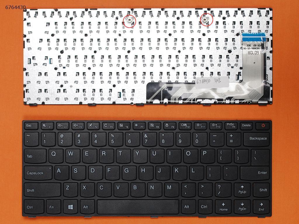 Bàn phím laptop Lenovo Ideapad 110-14, 110-14ISK – 110-14 CÁP GÓC (ZIN) (CÓ NÚT NGUỒN)