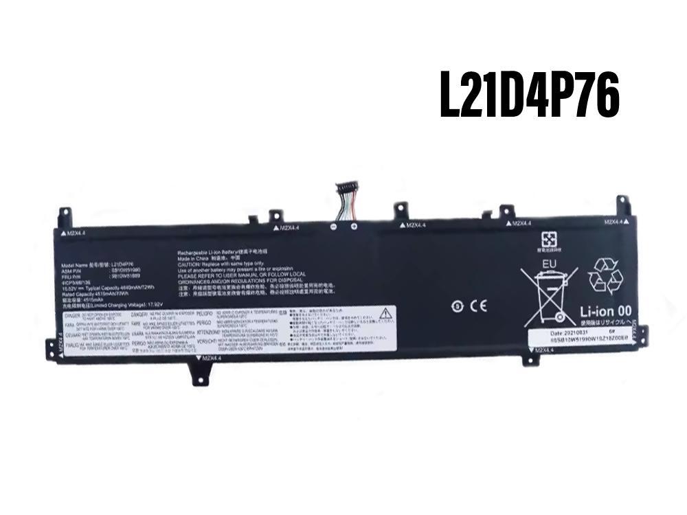 Pin laptop Lenovo ThinkPad Z16 1st Gen 1 (2022) Series, L21C4P74 L21M4P76 L21D4P76 L21L4P76 L21M4P77 L21L4P77 (ZIN) – 4 CELL