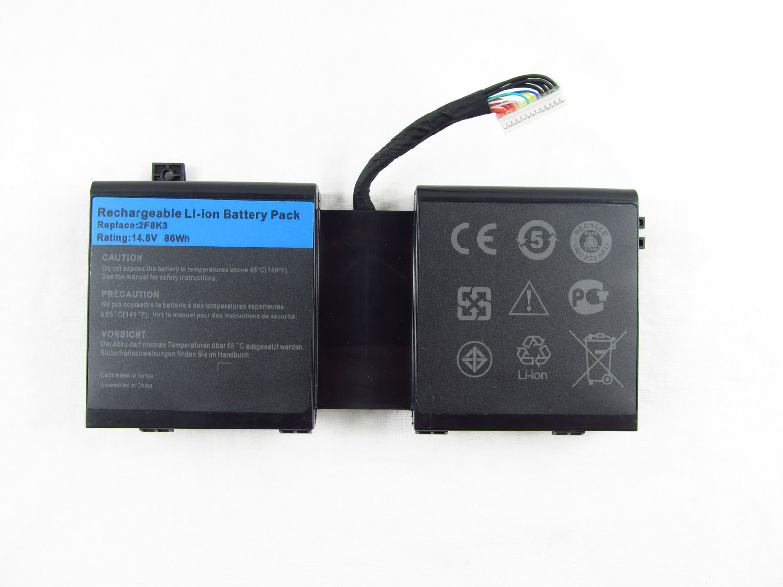 Pin laptop Dell Alienware 17 18 17x 18x, M17x R5, M18x R3 – M17X R5 (ZIN) – 8 CELL