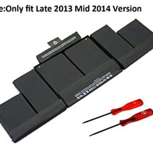 Pin Macbook Retina 15″ A1398 ME293 ME294, Late 2013, Mid 2014 – A1494 (ZIN) – 6 CELL