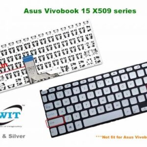 Bàn phím laptop Asus VivoBook X509 X509FA X509F X509FJ X509UA X509MA X509JA F509 F509JP F509MA F509UB F509JB F509JA M509 Y5200F Y5000F Y5200FB FL8700 BẠC