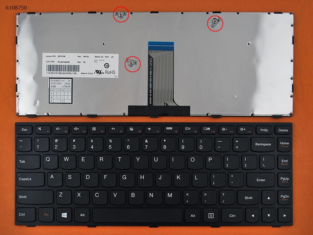 Bàn phím laptop Lenovo Ideapad B40-30, B40-70, G40-30, G40-45, G40-70, Z40-70, Z40-75, 300-14IBR, 300-14ISK – G40-70 (ZIN)