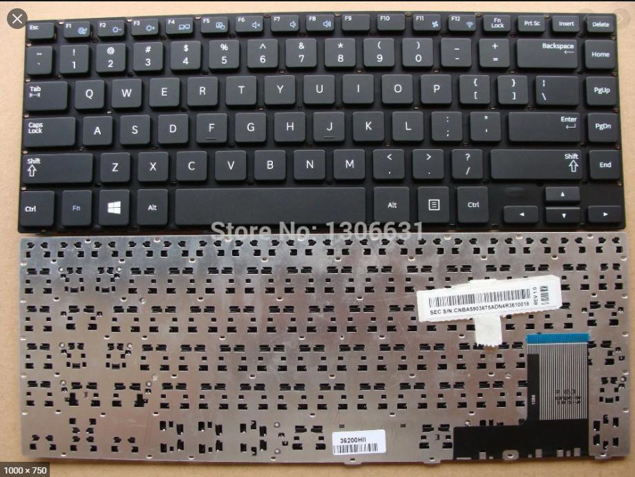 Bàn phím laptop Samsung NP370R4E NP370R4V NP450R4E NP450R4V NP470R4E NP520U4B NP520U4C NP530U4B NP530U4C NP535U4C – NP530U4E (CÁP TO)