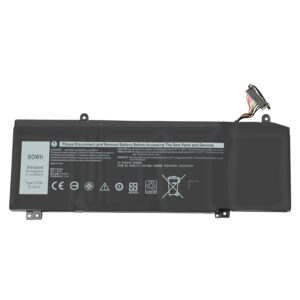 Pin laptop Dell Alienware M15 R1, Alienware M17 R1, Inspiron Gaming G5 5590, Gaming G7 7590, Gaming G7 7790, 1F22N 0JJPFK 60WH (ZIN) – 4 CELL *KO CẤN HDD*