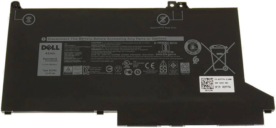 Pin laptop Dell Latitude 5300 7300 7400, 0G74G 42WH (ZIN) – 4 CELL *KO KÉN WH*