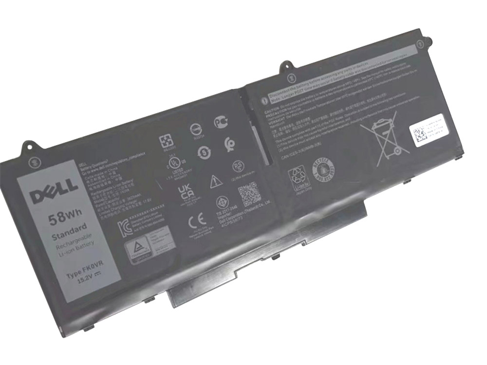 Pin laptop Dell Latitude 7330 7430 7530, Latitude 5330 5430 (Gen 12), FK0VR 07KRV 58WH (ZIN) – 4 CELL *KO KÉN WH*