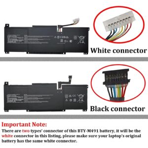 Pin laptop MSI Modern 15 A10M A11M, MSI Summit B15 A11M, MSI Stealth 15M, BTY-M491 (ZIN) – 3 CELL *JACK ĐEN 8 PIN*