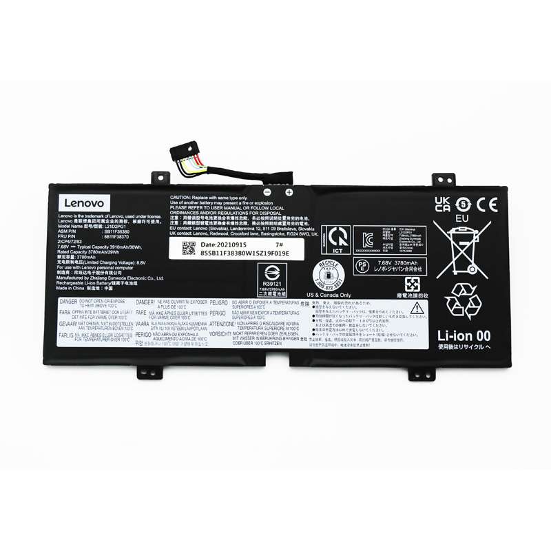 Pin laptop Lenovo 10W Tablet (Type 82ST 82SU), L21D2PG1 L21C2PG1 L21M2PG1 (ZIN) – 2 CELL