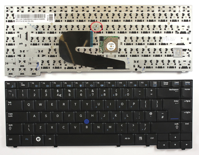 Bàn phím Keyboard laptop Samsung RV509 Gò Vấp – HCM