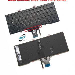 Sẵn hàng bàn phím laptop Dell Latitude 3400 5400 5401 5402 5410 7400 7410 (ĐÈN, KO CHUỘT)