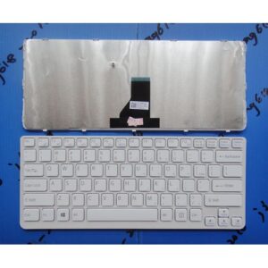 Bàn phím laptop Sony Vaio SVE14 SVE141 SVE14A, 1 chân ốc – SVE 141 TRẮNG (KHUNG)