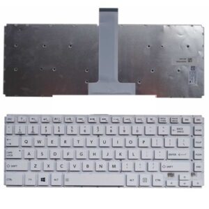 Bàn phím laptop Toshiba Satellite E40-B, E45-B, L40-B, L40D-B, L40T-B, L40DT-B – L40-B TRẮNG