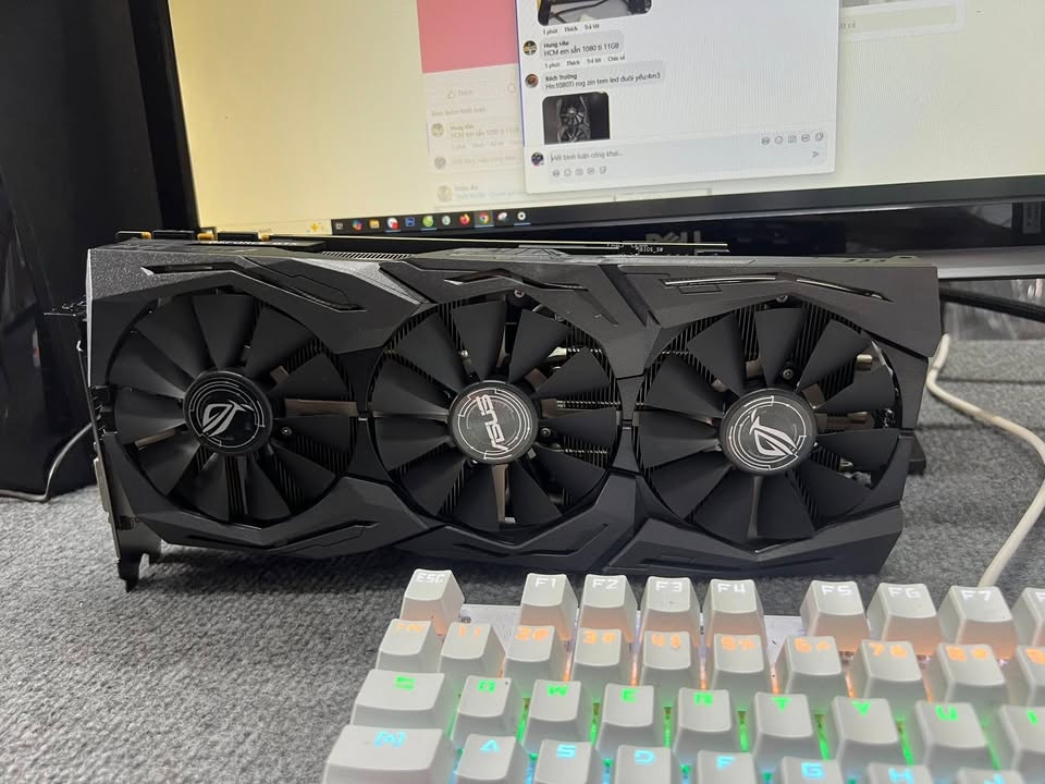 Card màn hình VGA ASUS ROG STRIX GTX 1080 TI 11GB GAMING