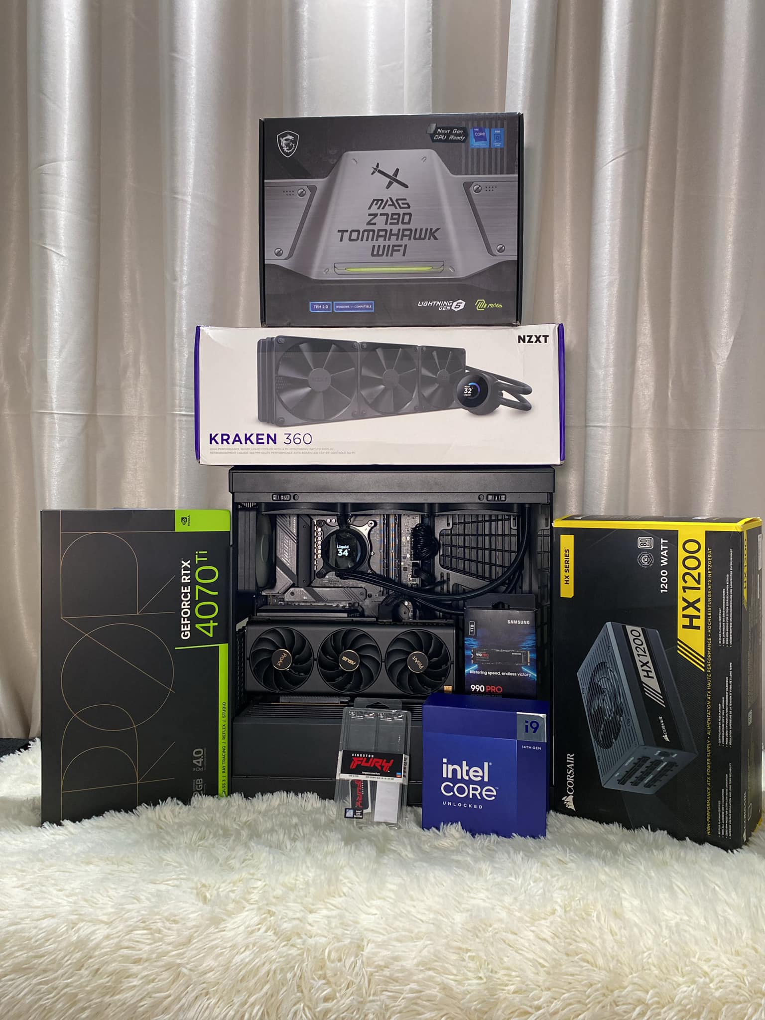 PC GAMING i9 14900K/ RTX 4070 TI O12G