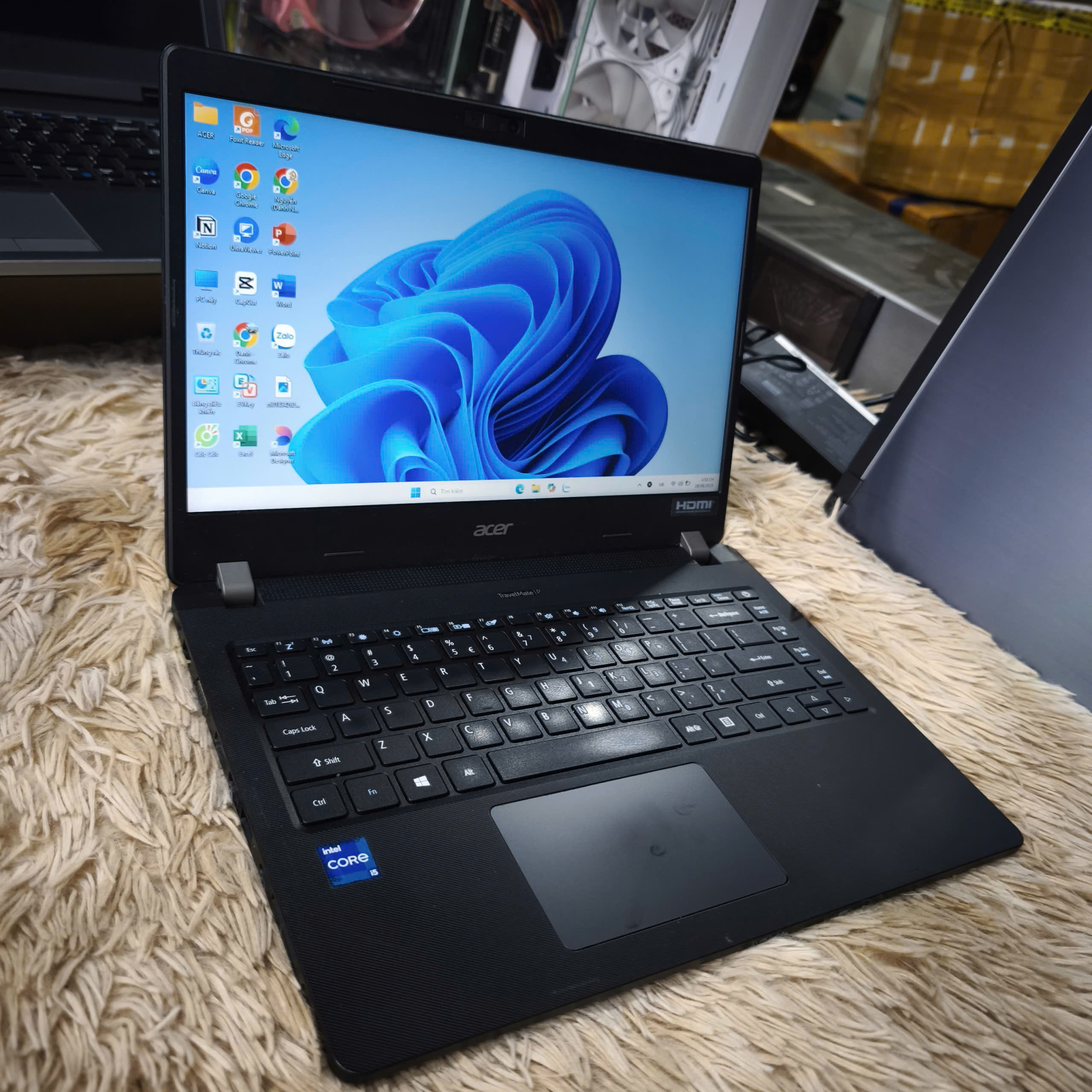 Laptop cũ Acer TravelMate P2 TMP214-53-5571 Core i5 – 1135G7 / 8GB / SSD 256GB / 14.0 inch - Ảnh 5