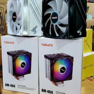 Tản Nhiệt Khí Tomato AM 404 LED RGB | 4 Ống Đồng, Quạt 120mm, Giá Rẻ
