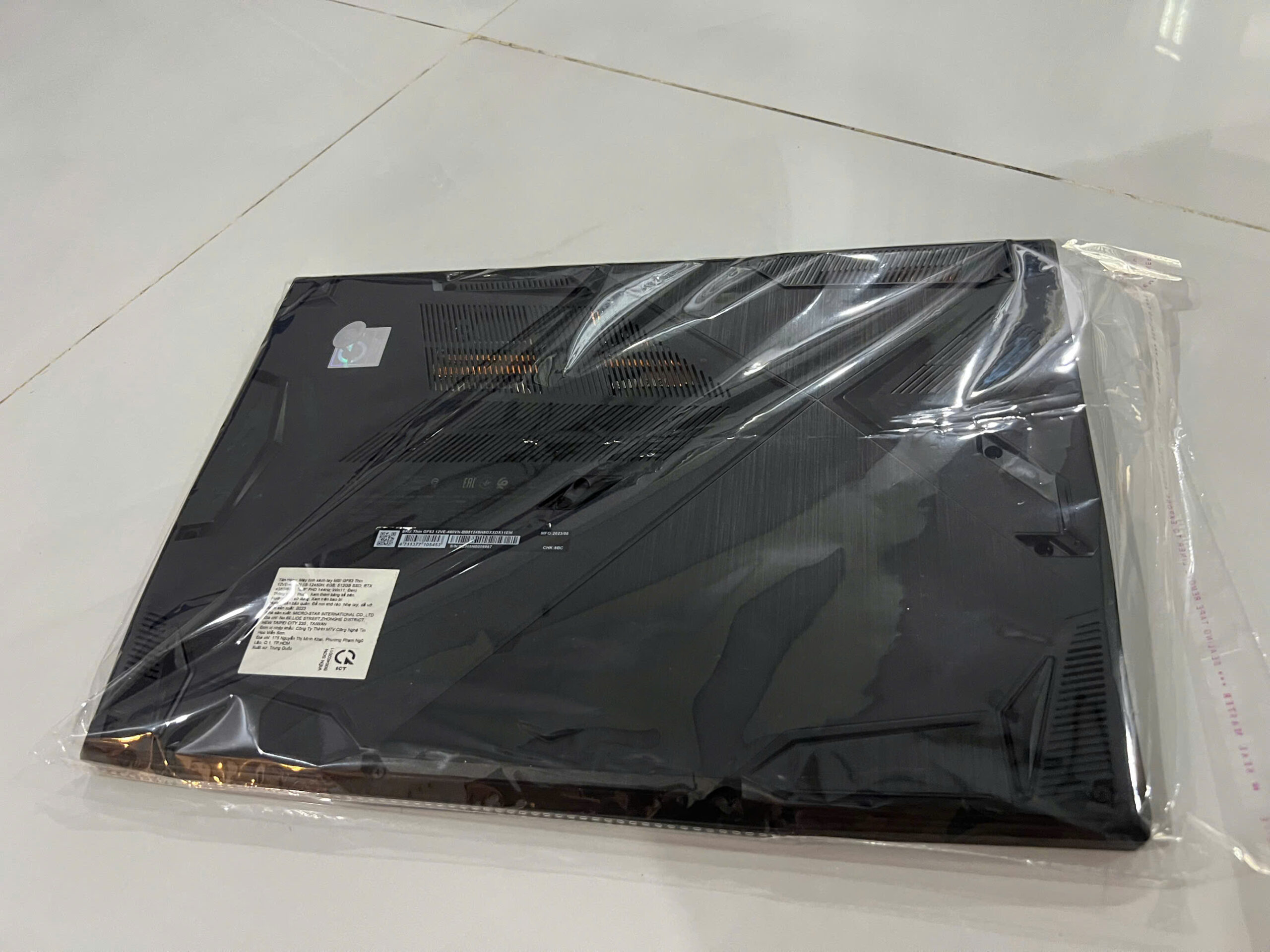 Laptop MSI Gaming GF63 Thin 12VE - 460VN (i5-12450H, 16GB, 512GB, RTX 4050, Full HD 144Hz, Win11 - Ảnh 2