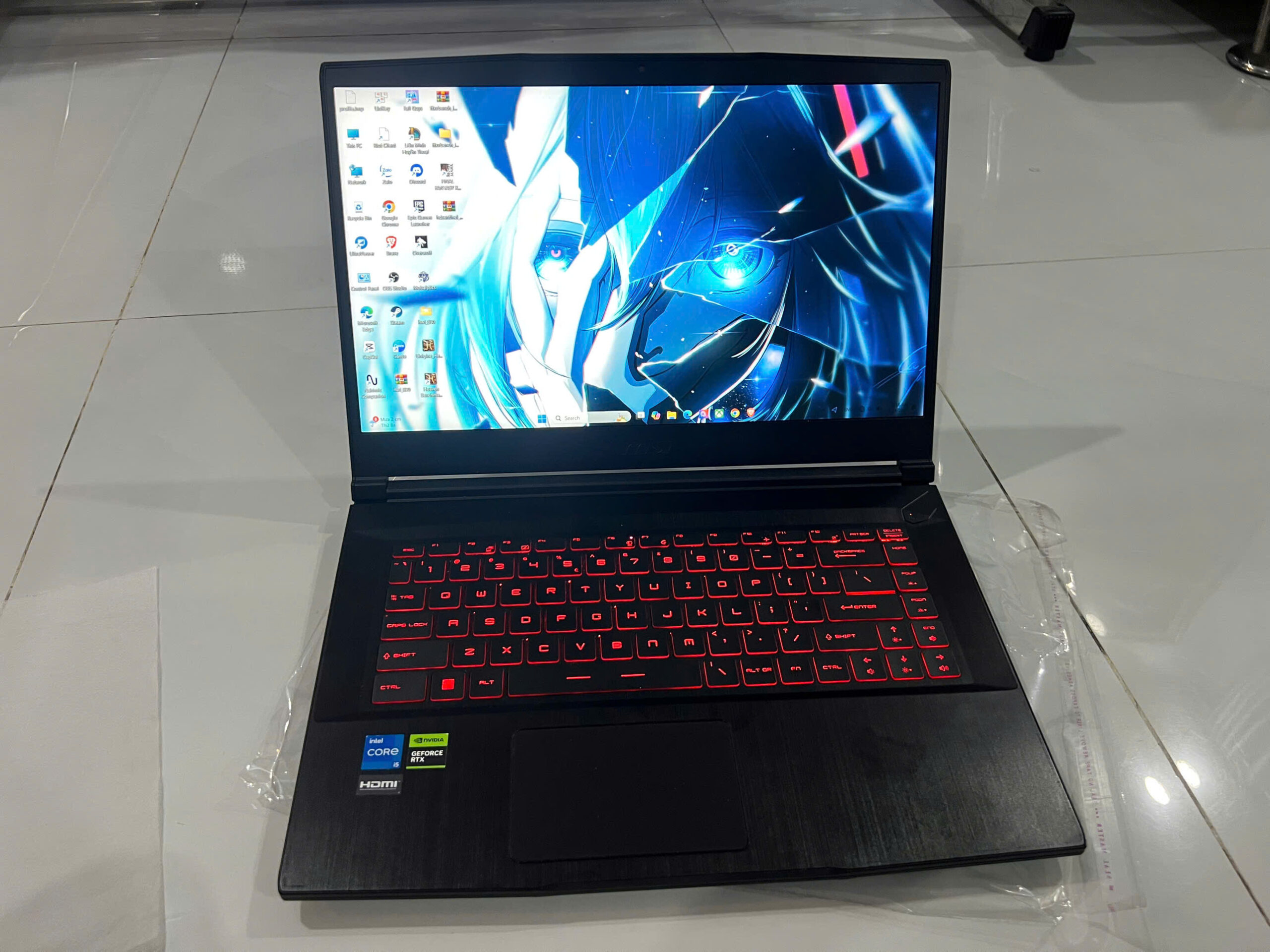 Laptop MSI Gaming GF63 Thin 12VE - 460VN (i5-12450H, 16GB, 512GB, RTX 4050, Full HD 144Hz, Win11 - Ảnh 6