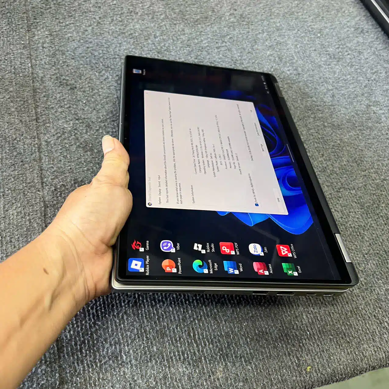 Dell Latitude 7400 2in1 TOUCH - Core i7 8665U | Ram 16G | Ssd 512G | màn hình 14 inch FHD Cảm ứng x360 - Ảnh 3